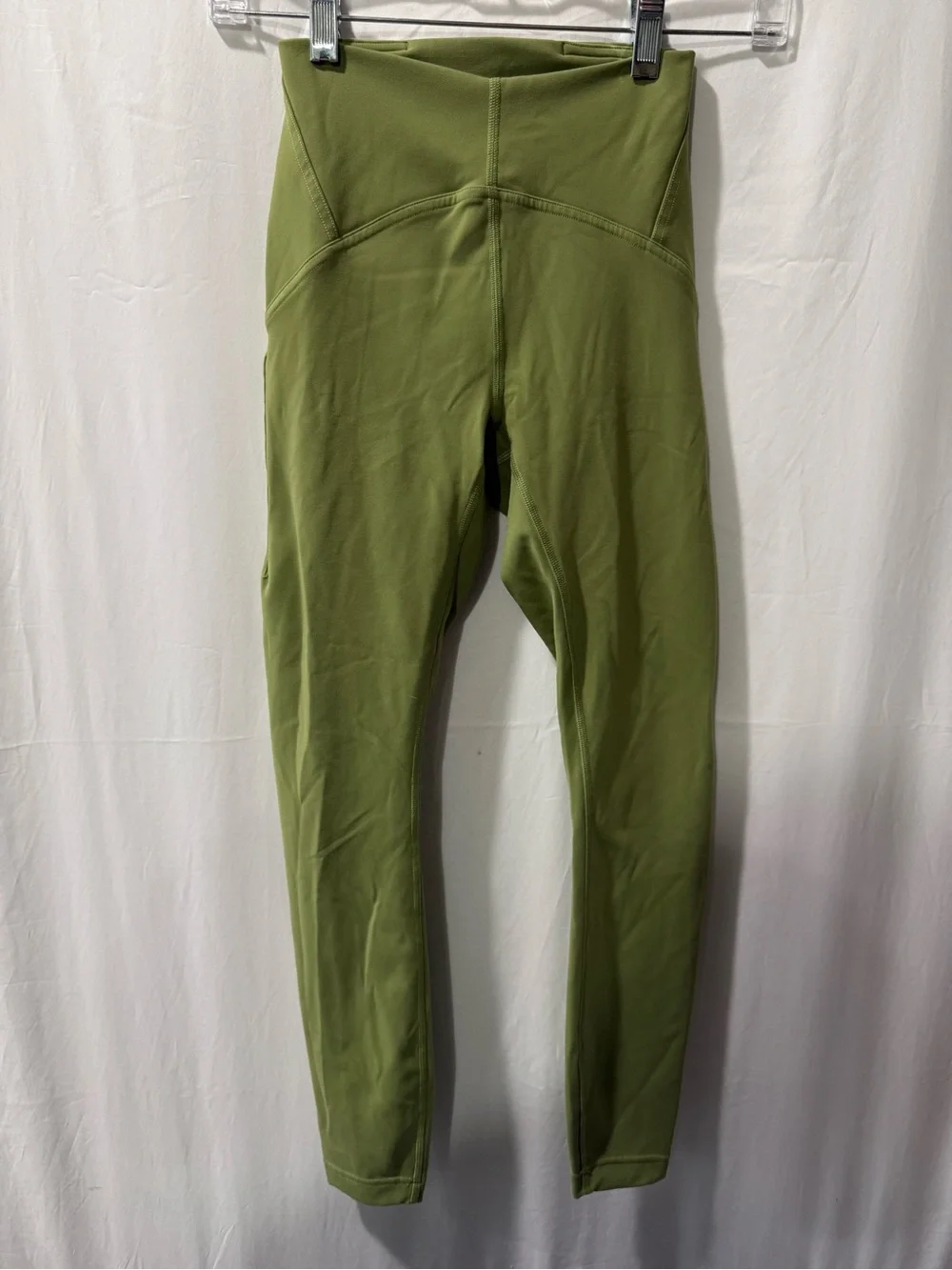 lululemon athletica Olive Green High-Waist Leggings